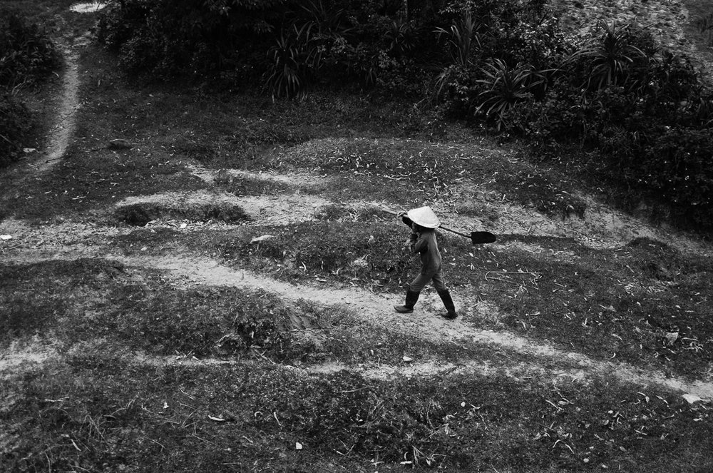 On the train in Vietnam, 2011