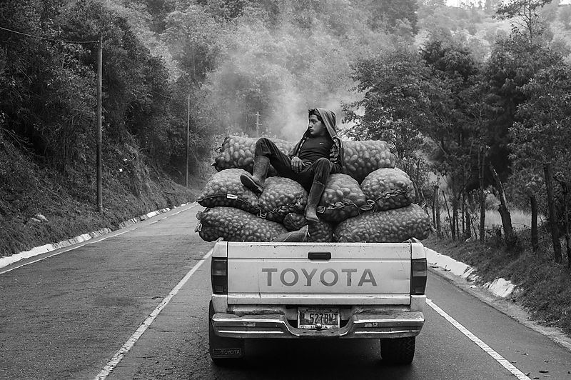 On the Road in Guatemala, 2013